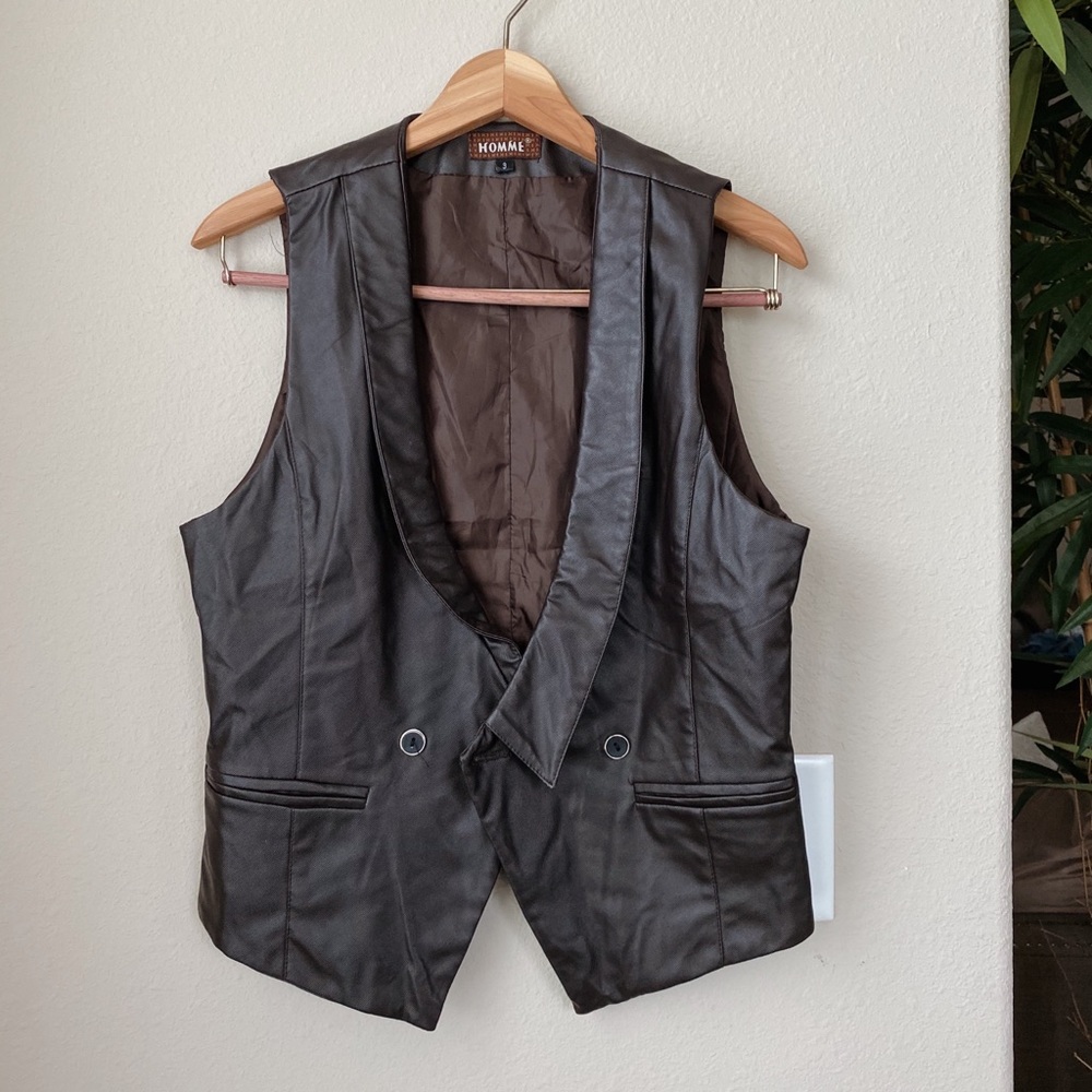Faux Leather ‘Costume’ (“Steampunk”) Vest